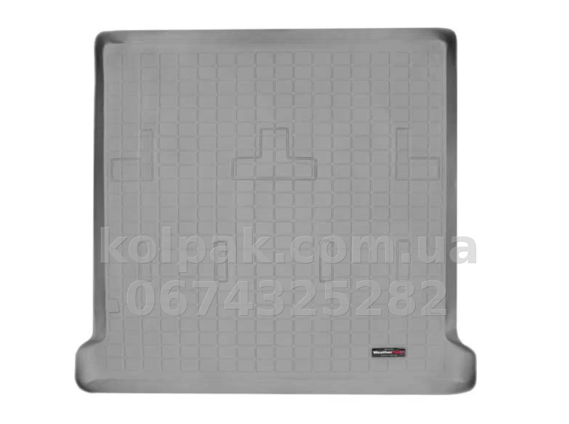 Килимок у багажник Cadillac Escalade 2002-2006, сірий, WeatherTech 42148 Килимок у багажник Cadillac Escalade 2002-2006, сірий, WeatherTech 42148 — фото 1