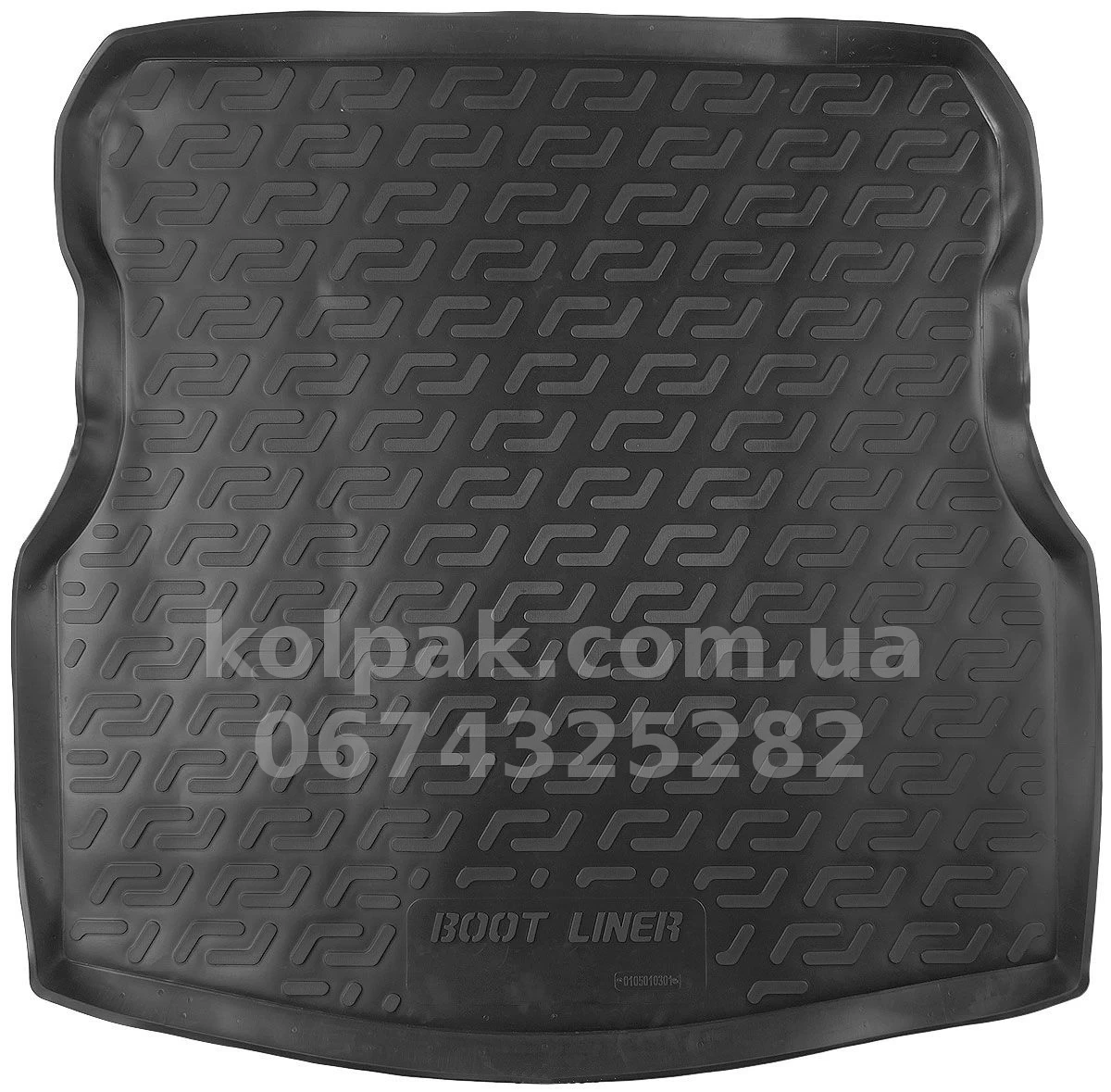 Boot mat for Nissan Almera 4 SD 2013-, L.Locker 105010300 Boot mat for Nissan Almera 4 SD 2013-, L.Locker 105010300 β photo 1
