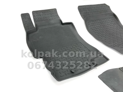 Floor mats for Honda Accord 2003-2008, Rubber, 5 pcs, Seintex, 86191 — photo 3