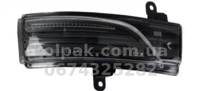 Оригінальний лівий покажчик повороту Subaru Forester 2012-2018/Outback 2015-/Impreza/XV 2011-, у дзеркалі, 84401AJ010