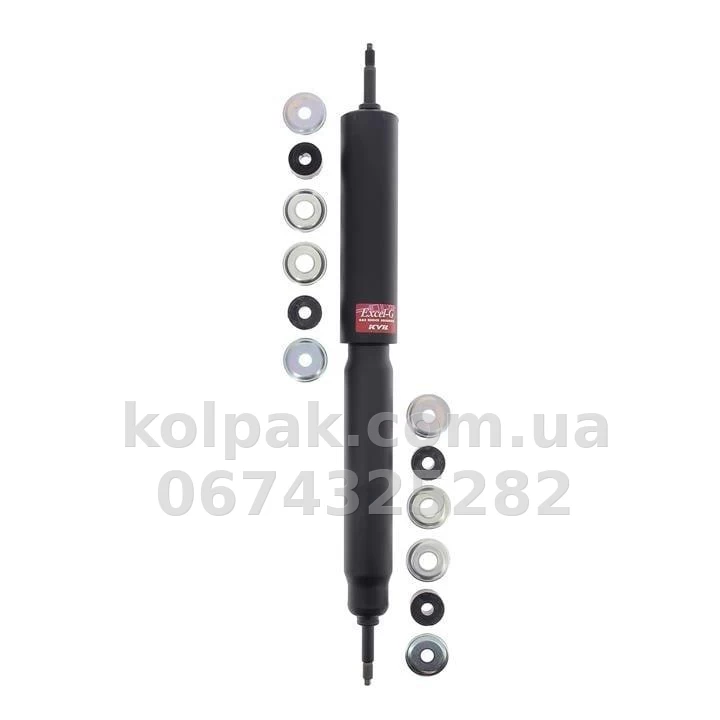 Передній амортизатор Excel-G для Toyota Land Cruiser 80 1990-1997, Kayaba, 345020 Передній амортизатор Excel-G для Toyota Land Cruiser 80 1990-1997, Kayaba, 345020 — фото 1