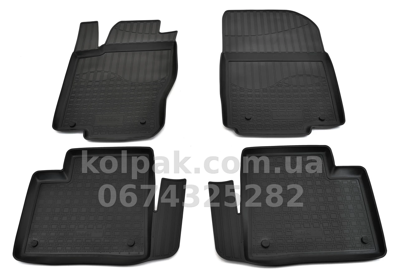 Polyurethane floor mats for Mercedes-Benz GL-Class X166/M-Class W166 2012-, Norplast, NPA10-C56-500 Polyurethane floor mats for Mercedes-Benz GL-Class X166/M-Class W166 2012-, Norplast, NPA10-C56-500 β photo 1