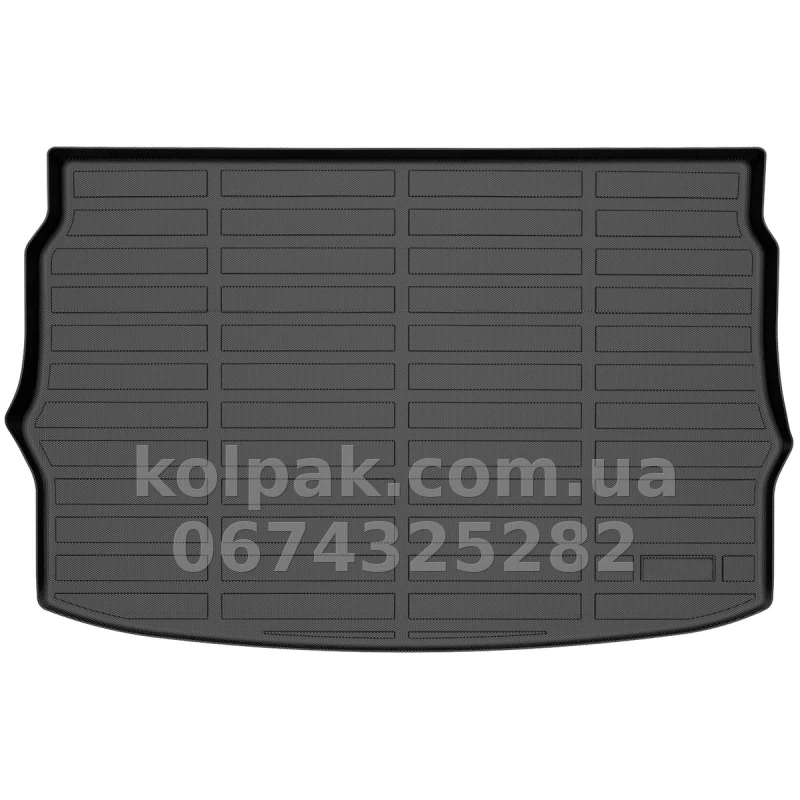 Килимок HAVOC 3D у багажник Nissan Rogue Sport / Qashqai II (J11) 2017–2022, верхня підлога