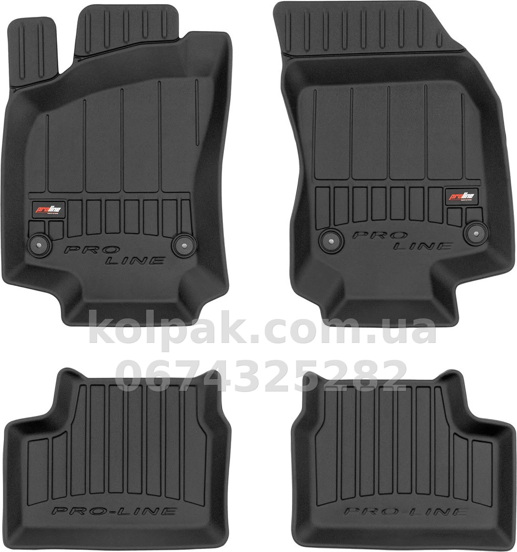 Floor mats for Opel Astra H 2004-2014, Proline 3D, Frogum, FG 3D407091 Floor mats for Opel Astra H 2004-2014, Proline 3D, Frogum, FG 3D407091 β photo 1