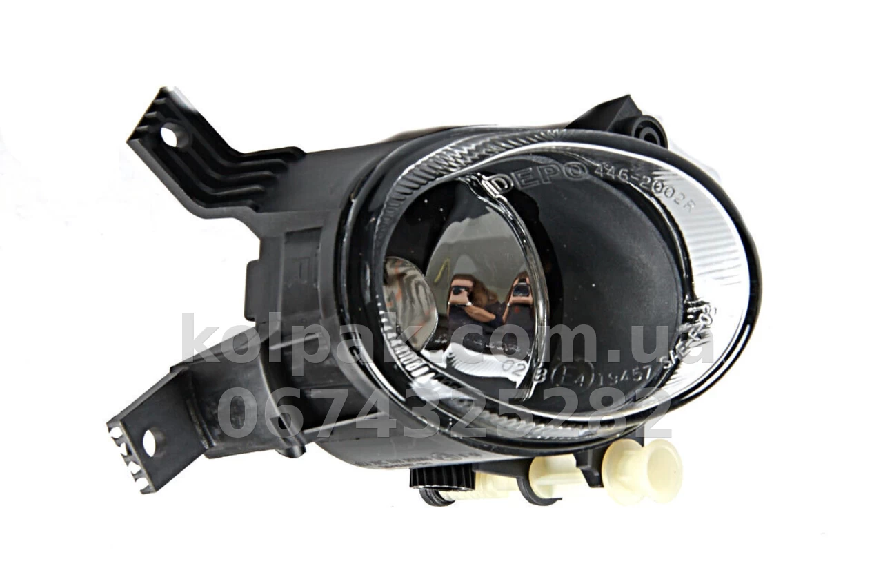 Передня права протитуманна фара Audi A3 2003-2012/A4 B7 2005-2008, без ламп (H11), Depo, 4462002RUE Передня права протитуманна фара Audi A3 2003-2012/A4 B7 2005-2008, без ламп (H11), Depo, 4462002RUE — фото 1