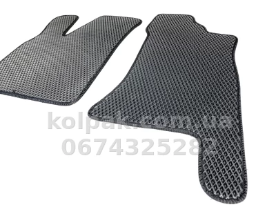 Килимки в салон Ваз 2170 Priora 2007-/2110/2111/2112 1996-, EVA, чорні, 5 шт., AVTM BLCEV1721 — фото 3