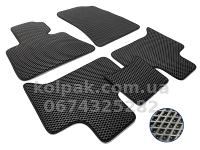 Килимки в салон BMW X5 Е53 1999-2006, EVA, чорні, 5 шт., AVTM BLCEV1057 Килимки в салон BMW X5 Е53 1999-2006, EVA, чорні, 5 шт., AVTM BLCEV1057