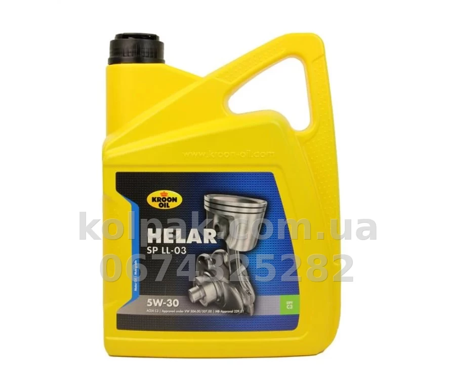 Моторна олива Kroon Oil Helar SP LL-03 5W-30, 5 л Kroon Oil 33088 Моторна олива Kroon Oil Helar SP LL-03 5W-30, 5 л Kroon Oil 33088 — фото 1