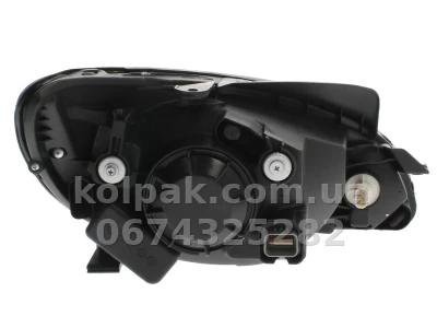 Передня ліва фара Hyundai Getz 2005-2010, H4, механічне регулювання, Depo, 221-1141L-LD-E — фото 2