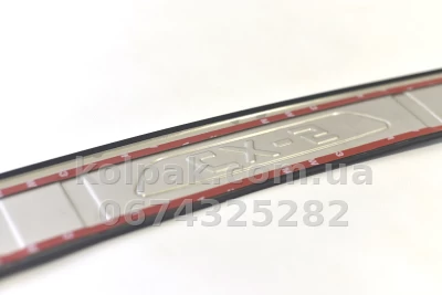 Rear bumper protector Mazda CX-5 2017β2022 HAVOC (stainless steel) Rear bumper protector Mazda CX-5 2017β2022 HAVOC (stainless steel) β photo 7