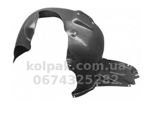 Front left wheel arch liner Skoda Rapid 2012- 5JA809957 AVTM 446416387 Front left wheel arch liner Skoda Rapid 2012- 5JA809957 AVTM 446416387 β photo 1