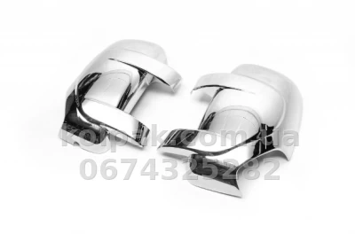 Chrome mirror covers (2 pcs) Opel Movano/Renault Master/Nissan NV400 2010-, Carmos, 6450184 Chrome mirror covers (2 pcs) Opel Movano/Renault Master/Nissan NV400 2010-, Carmos, 6450184 β photo 2