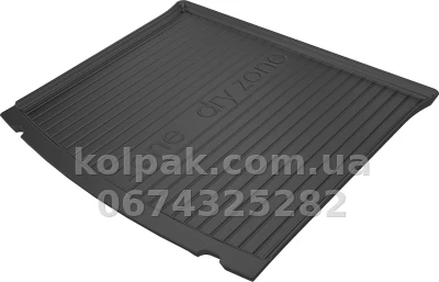 Boot mat for Volkswagen Caddy Life 2015-2020, 5 seats, without two-level boot floor, Dry-Zone, Frogum FG DZ403901 — photo 3
