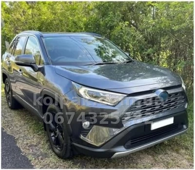 Інтегровані рейлінги HAVOC Toyota RAV4 XA50 2019–2025, чорні — фото 7