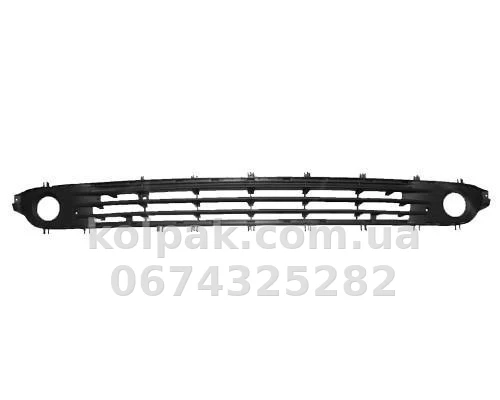 Bumper grille Opel Combo 2001-2011/Opel Corsa C 2001-2003 with fog light opening, AVTM, 9184991, 5023 991 Bumper grille Opel Combo 2001-2011/Opel Corsa C 2001-2003 with fog light opening, AVTM, 9184991, 5023 991 β photo 1