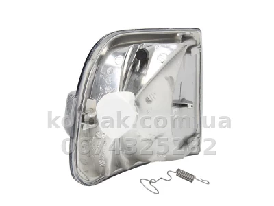 Лівий покажчик повороту Volkswagen T4 1996-2003 (Caravelle/Multivan), білий, без патрона, Depo, 441-1519L-UE Лівий покажчик повороту Volkswagen T4 1996-2003 (Caravelle/Multivan), білий, без патрона, Depo, 441-1519L-UE — фото 3