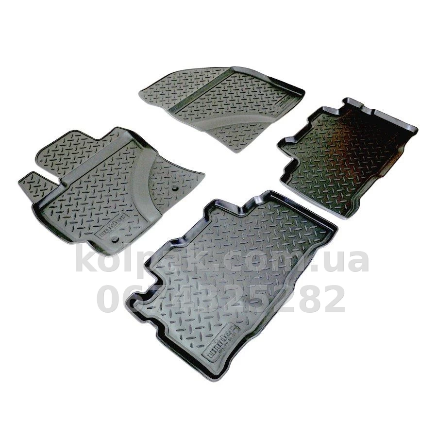 Polyurethane floor mats for Toyota Verso AR2 2009-, Norplast, NPL-Po-88-80 Polyurethane floor mats for Toyota Verso AR2 2009-, Norplast, NPL-Po-88-80 β photo 1