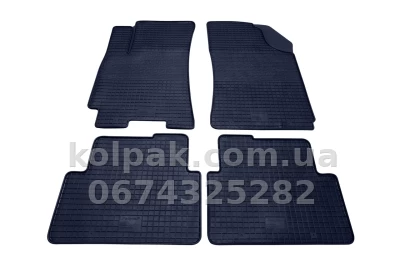 Floor mats for Daewoo Lanos 1997-2016, with raised edges, 4 pcs, Polytep, 97456 — photo 2
