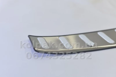 Rear bumper protector Mazda CX-5 2017β2022 HAVOC (stainless steel) Rear bumper protector Mazda CX-5 2017β2022 HAVOC (stainless steel) β photo 5