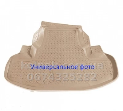 Polyurethane boot mat for Nissan Teana J33 SD 2014-, beige, Norplast NPA00-T61-712B — photo 2