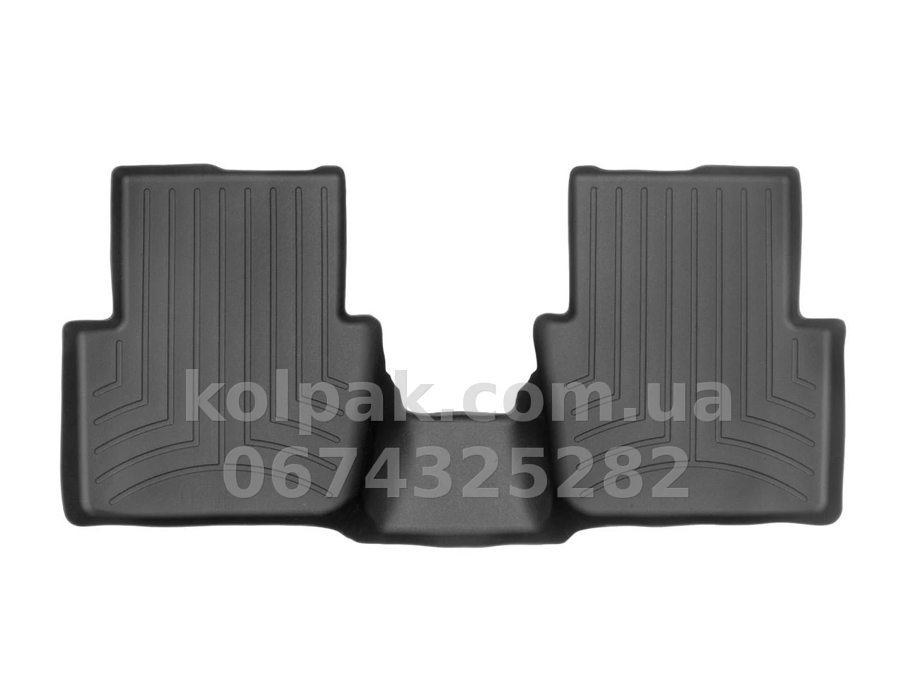Килимки в салон Mazda CX-3 2015-, з бортиком, задні, чорні, Weathertech 448482 Килимки в салон Mazda CX-3 2015-, з бортиком, задні, чорні, Weathertech 448482 — фото 1