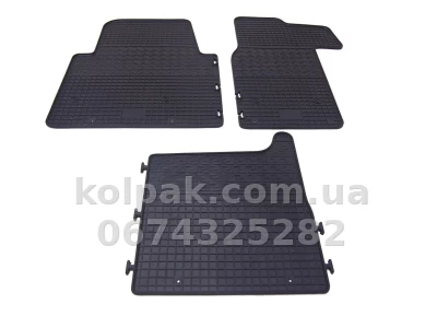 Floor mats for Renault Master 3/Opel Movano 2 2011-, 3 pcs, Polytep, 48789 — photo 4