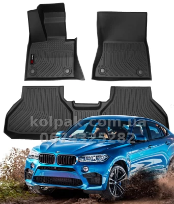 Всепогодні килимки в салон BMW X6 F16 2014–2019 HAVOC™ Maximum Coverage
