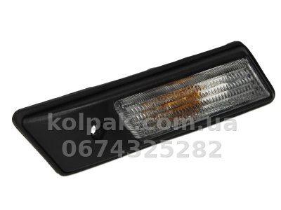 Лівий покажчик повороту BMW 3-Series (E36) 1990-1996/5-Series (E34) 1988-1997/7-Series (E32) 1987-1994, на крилі, білий, Depo, 444-1401L-UE-C Лівий покажчик повороту BMW 3-Series (E36) 1990-1996/5-Series (E34) 1988-1997/7-Series (E32) 1987-1994, на крилі, білий, Depo, 444-1401L-UE-C