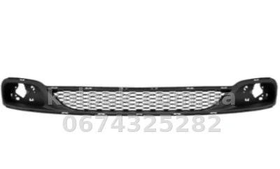 Ліва решітка бампера Dodge Grand Caravan 2011-, з отвором для протитуманної фари, AVTM, 68100699AA, 182417913