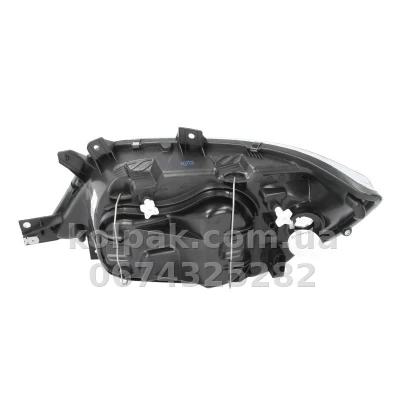 Front right headlight Mercedes-Benz Sprinter 2002-2006, with fog light, H7/H3/H7, Depo, 440-1137R-LDEMF — photo 2