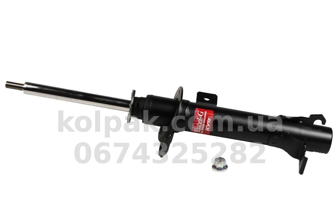 Front right shock absorber Excel-G for Ford Fiesta 5 2002-2008/Mazda 2 (Dy) 2003-, Kayaba, 333383 Front right shock absorber Excel-G for Ford Fiesta 5 2002-2008/Mazda 2 (Dy) 2003-, Kayaba, 333383 β photo 1