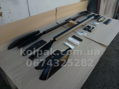 Рейлінги HAVOC Toyota Land Cruiser Prado 150 2018–2022, чорні Рейлінги HAVOC Toyota Land Cruiser Prado 150 2018–2022, чорні — фото 5