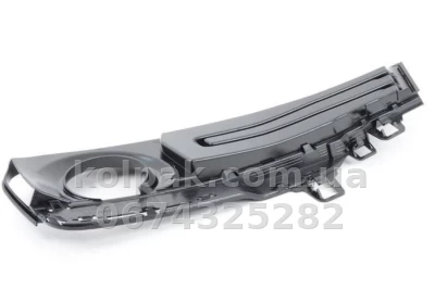 Права решітка бампера BMW 3-Series F30/31 2016-2019, Standart, чорна, AVTM, 51117396858, 181426912
