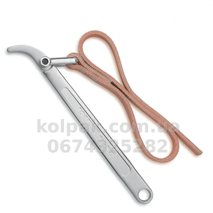Klucz do filtra oleju, skórzana taśma d30-160 mm TOPTUL JJAH0902 Klucz do filtra oleju, skórzana taśma d30-160 mm TOPTUL JJAH0902 — zdjęcie 1