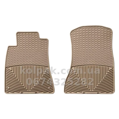 Килимки в салон Lexus IS 2005-2014, 2WD, передні, бежеві, Weathertech W77TN