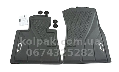 Оригінальні килимки в салон BMW X5 G05/X6G06/X7G07 2018-, передні, 2 шт., 51472458551 — фото 4