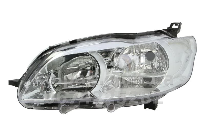 Передня ліва фара Peugeot 301 2012-, H7/H1, денне світло, електричне/механічне регулювання, Depo, 550-1158L-LDEMN Передня ліва фара Peugeot 301 2012-, H7/H1, денне світло, електричне/механічне регулювання, Depo, 550-1158L-LDEMN — фото 1