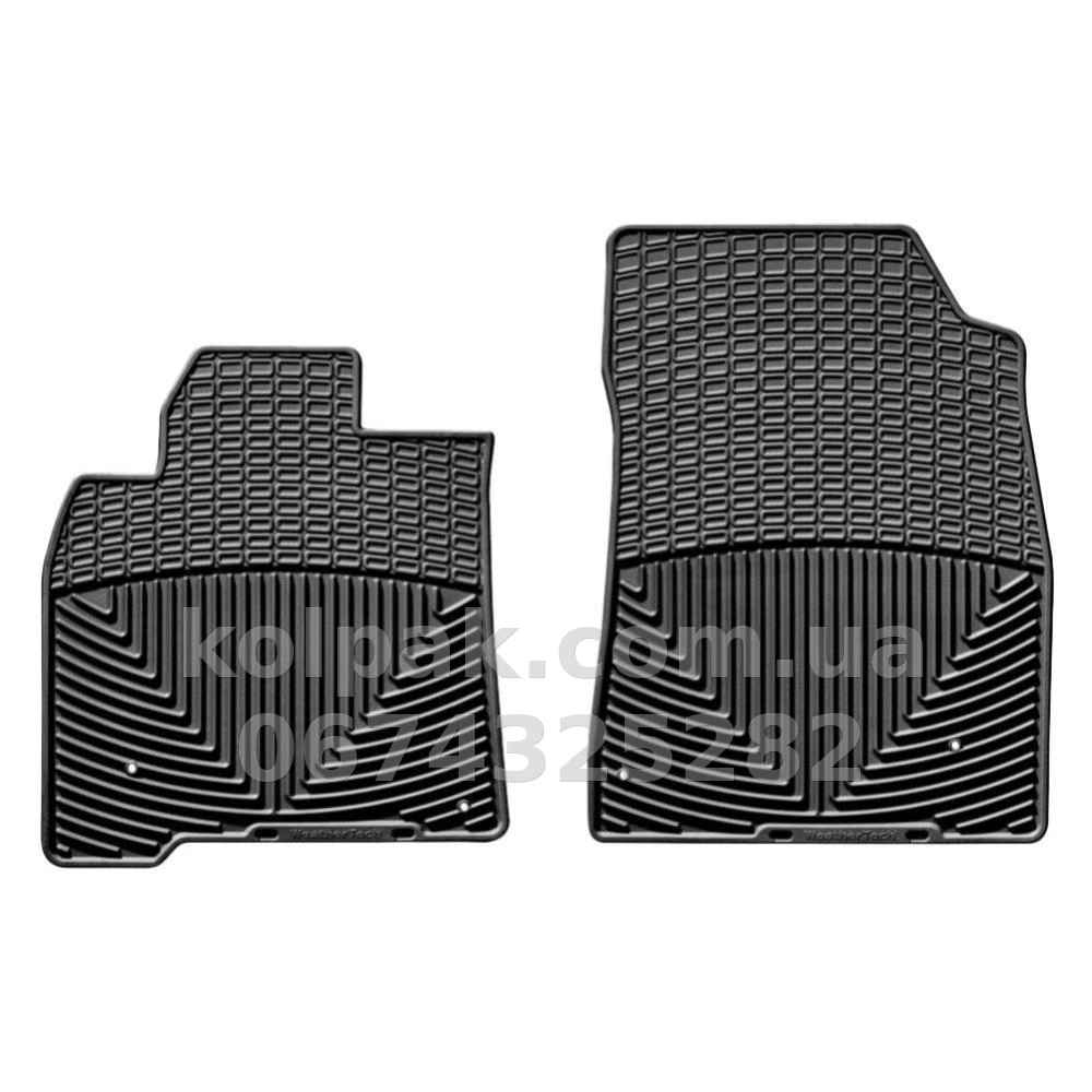 Floor mats for Toyota Land Cruiser 200/Lexus LX570 2007-2012, front, black, Weathertech W126 Floor mats for Toyota Land Cruiser 200/Lexus LX570 2007-2012, front, black, Weathertech W126 β photo 1