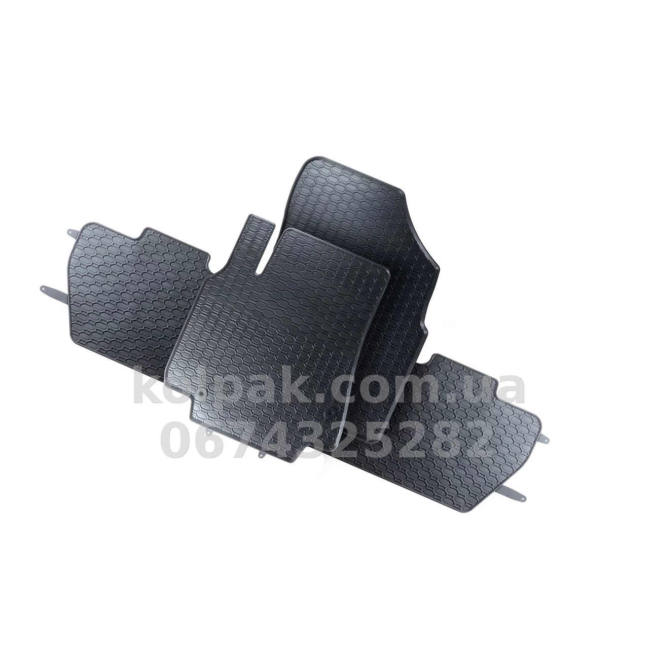 Floor mats for Citroen Berlingo 2 2008-/Peugeot Partner 2008-, 3 pcs, Geyer Hosaja, 845/3C Floor mats for Citroen Berlingo 2 2008-/Peugeot Partner 2008-, 3 pcs, Geyer Hosaja, 845/3C β photo 1
