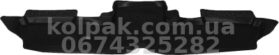 Поліуретанові килимки в салон Opel Zaffira 2012-, 3 ряд, L.Locker, 211040401