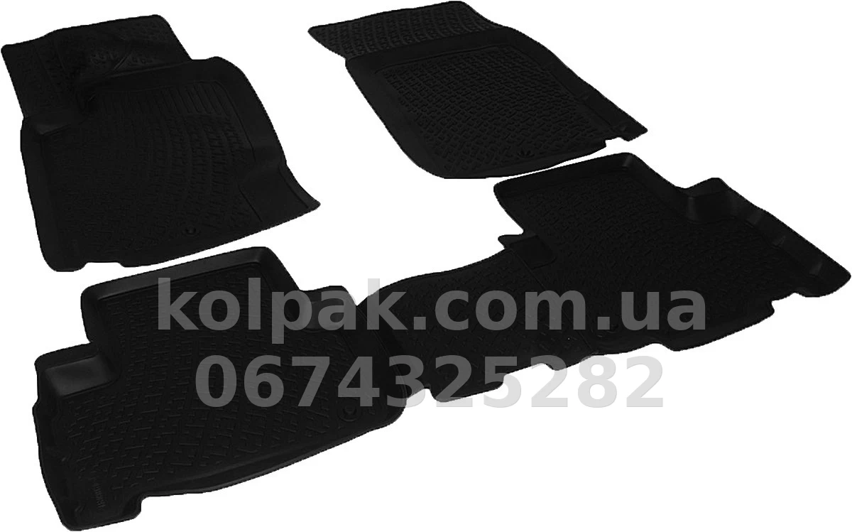Polyurethane floor mats for SsangYong Rexton 3 2012-, L.Locker, 218030201 Polyurethane floor mats for SsangYong Rexton 3 2012-, L.Locker, 218030201 β photo 1
