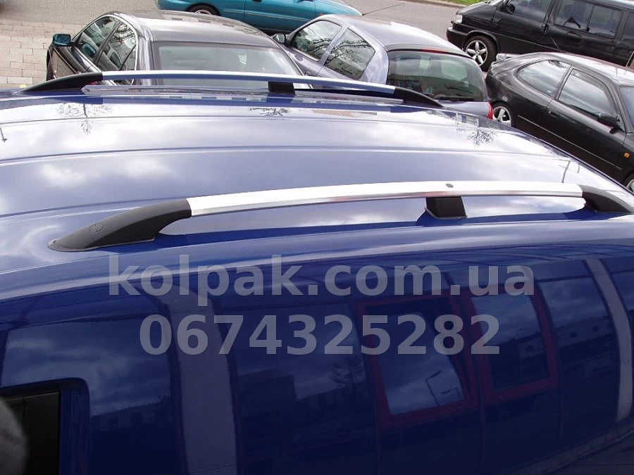 Roof rails for Volkswagen Caddy 2004- / chrome / Abs DDTS DDCNR85 Roof rails for Volkswagen Caddy 2004- / chrome / Abs DDTS DDCNR85 β photo 1