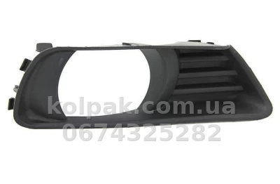 Права решітка бампера Toyota Camry V40 2006-2010, з отвором для протитуманної фари, AVTM, 5212733040, 8164 994