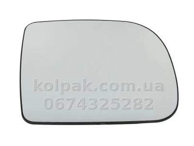 Правий вкладиш дзеркала Renault Kangoo 1997-2001, опуклий, із підігрівом, AVTM, 186432156