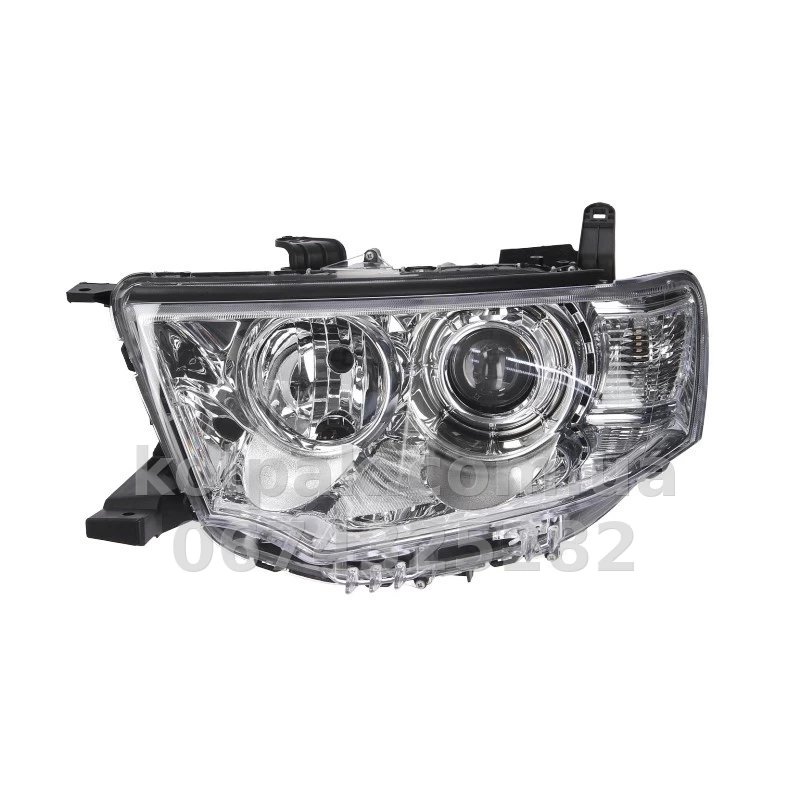 Передня ліва фара Mitsubishi L200/Pajero Sport 2009-2015, H11/HB3, автоматичне/механічне регулювання, Depo, 214-1197L-LD-EM Передня ліва фара Mitsubishi L200/Pajero Sport 2009-2015, H11/HB3, автоматичне/механічне регулювання, Depo, 214-1197L-LD-EM — фото 1