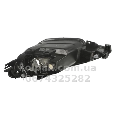 Front right headlight Peugeot 206 1998-, H4, electric adjustment, Depo, 550-1120R-LD-EM Front right headlight Peugeot 206 1998-, H4, electric adjustment, Depo, 550-1120R-LD-EM β photo 2