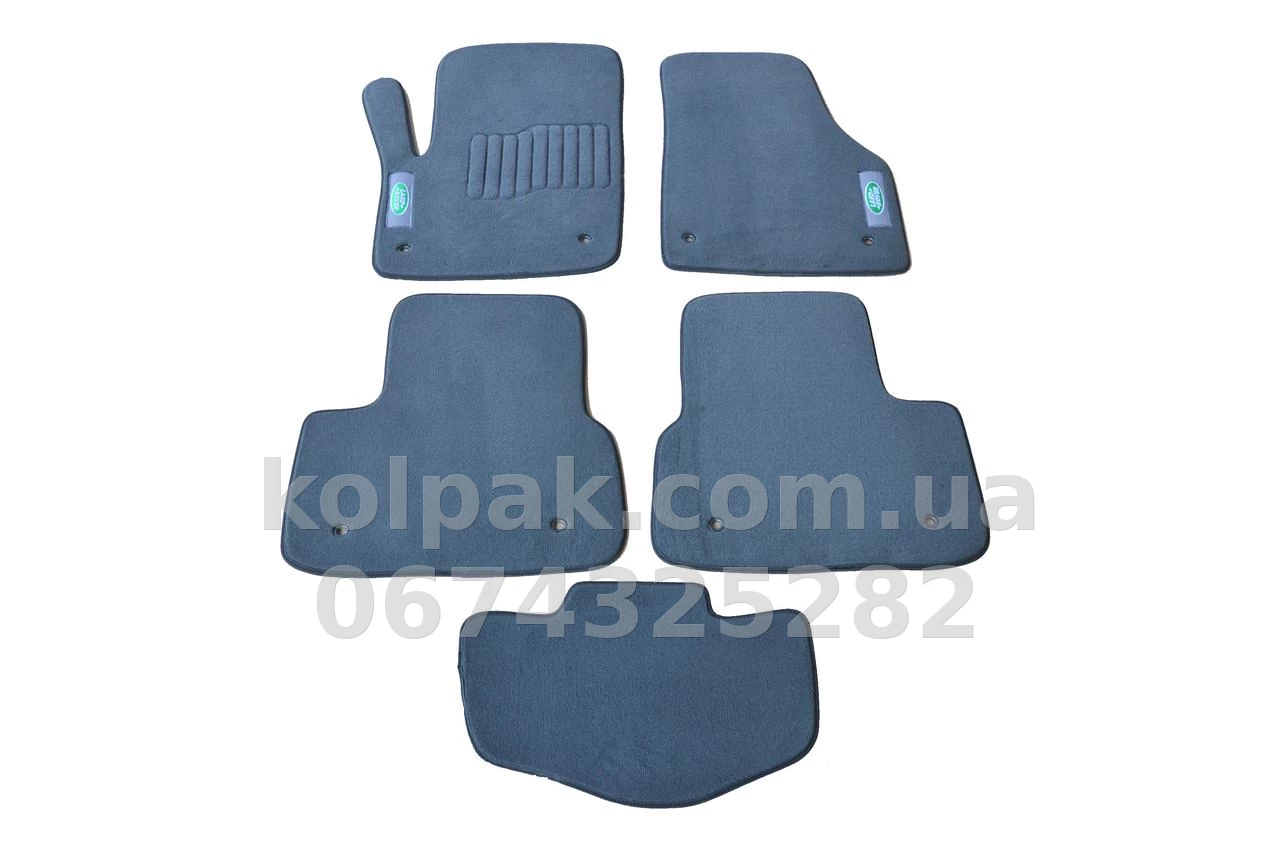 Carpet floor mats for Land Rover Discovery Sport 2015-, grey, 5 pcs, AVTM GRCR1885 Carpet floor mats for Land Rover Discovery Sport 2015-, grey, 5 pcs, AVTM GRCR1885 β photo 1