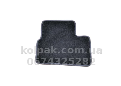 Ворсові килимки в салон Ваз 2170 Priora 2007-/2110/2111/2112 1996-, чорні, 5 шт., AVTM BLCCR1721 — фото 5