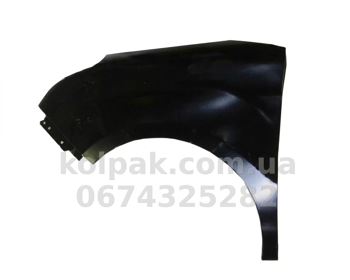 Крило Fiat Doblo 2010-2015 переднє праве без отворів для повторювача AVTM 182608312 Крило Fiat Doblo 2010-2015 переднє праве без отворів для повторювача AVTM 182608312 — фото 1