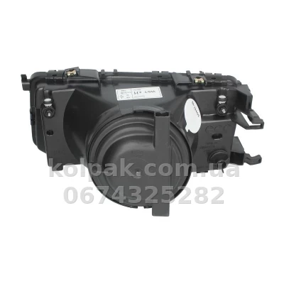 Front right headlight Audi 80 1986-1991, H4, electric/manual adjustment, Depo, 441-1107R-LD-EM — photo 2
